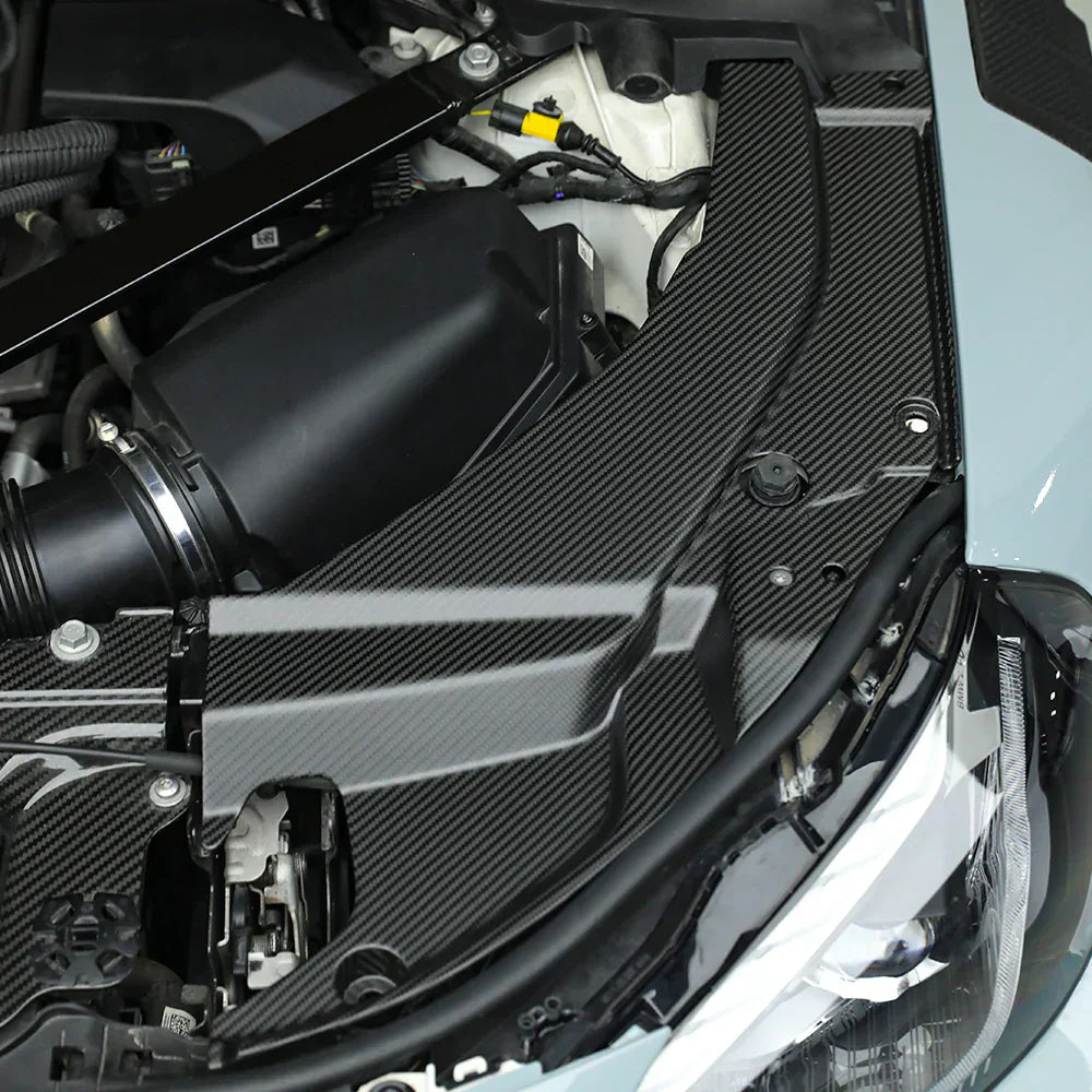 G87 Carbon Fiber Engine Bay Headlight Cover Trim