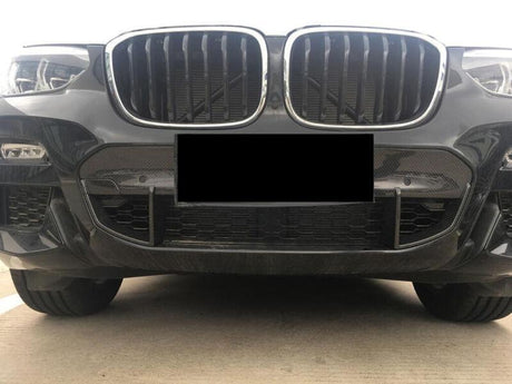 X3 G01 Dry Carbon Fiber Front Bumper Vent Trim - X3 G01 M Sport
