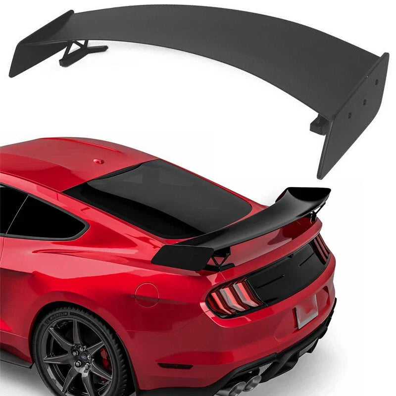 2015-2023 Mustang GT500 Style Trunk Wing Spoiler Matte Black