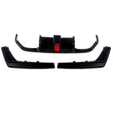 F8X M3/M4 Gloss Black V Style LED Rear Diffuser - F80 M3 F82/F83 M4
