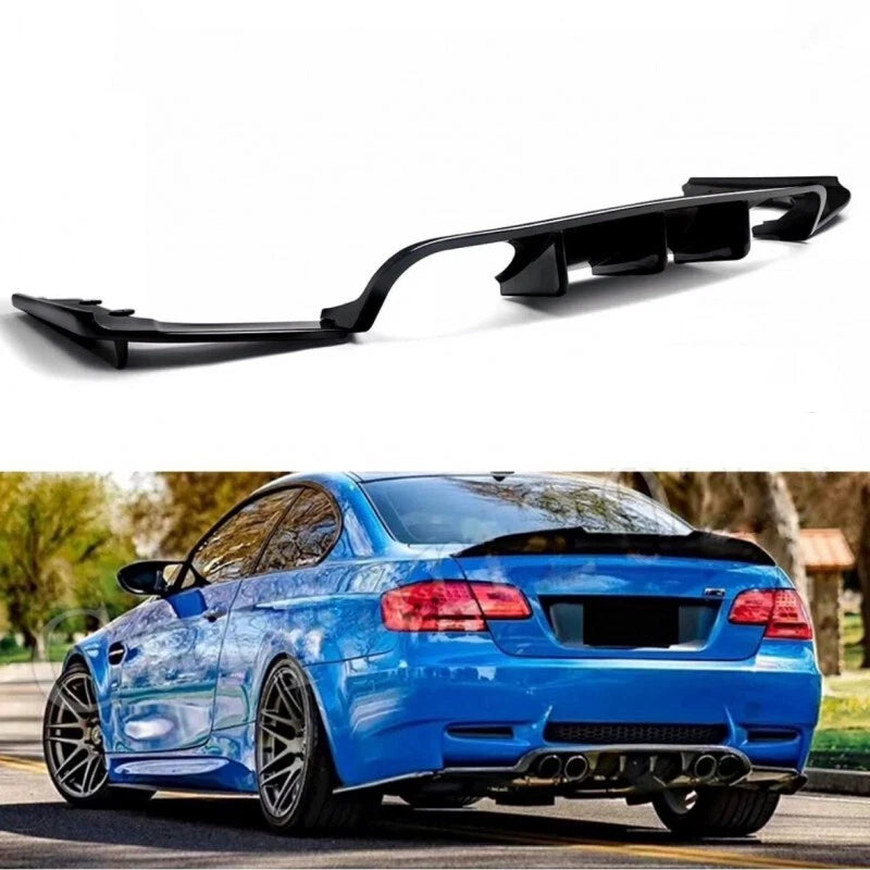 E92/E93 M3 Gloss Black V Style 3pm Diffuser - E92 E93 M3