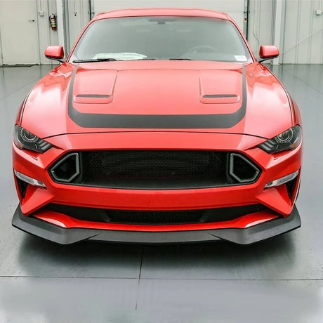 2018-2023 Ford Mustang GT Ecoboost Matte Black Front Lip