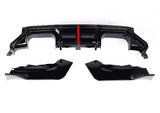 G87 M2 AD Style Gloss Black Rear LED Diffuser - G87 M2