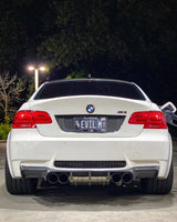 E92/E93 M3 V Style Carbon Fiber Rear Diffuser - E92 E93 M3