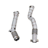 MBS S58 F97/F98 Catless Heatshield Downpipes - F97 X3M F98 X4M
